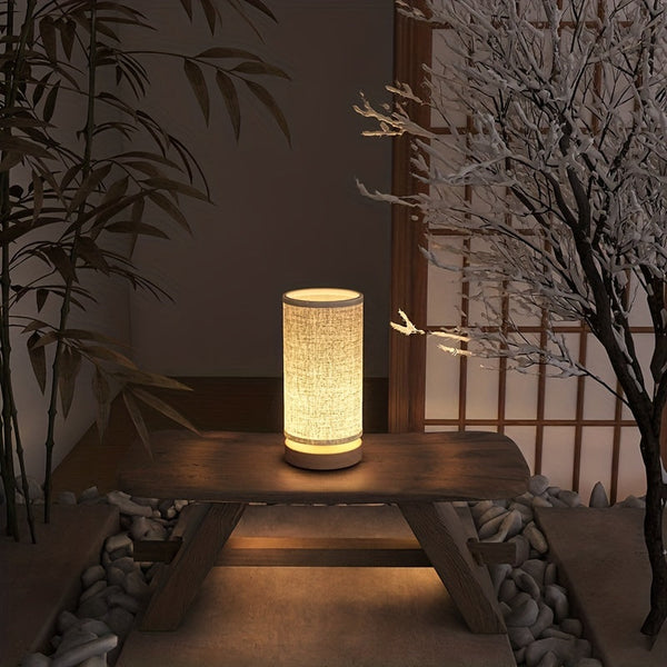 Minimalistische Houten Bedlamp – Ruimtebesparende LED voor Bureau & Nachtkastje