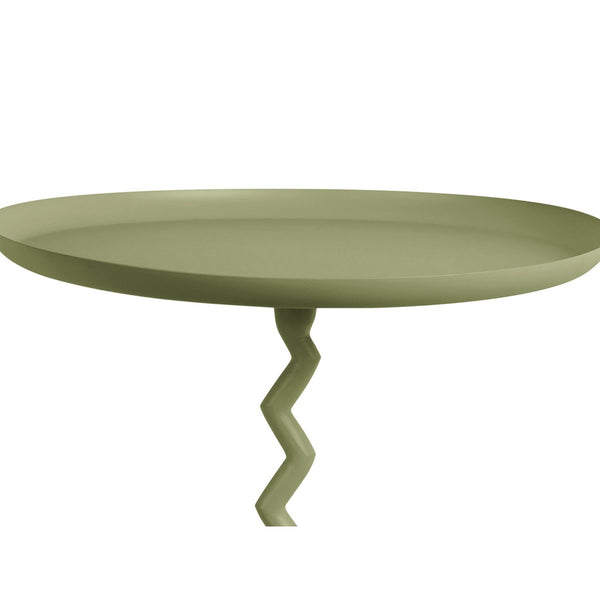 Moderne Bijzettafel Zig Zag Medium | Stijlvolle Decoratieve Accenttafel voor de Woonkamer
