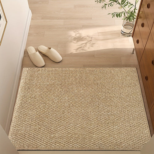 Wasbare Deurmat met Jute-Effect – Absorberend, Antislip & Stijlvol Woonaccent