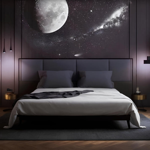 MoonBeam Projectielamp – Magisch Maan- & Zonsondergang Licht voor Slaapkamer, Woonkamer en Ontspannen Ruimtes