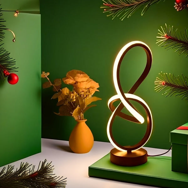 Moderne LED Bureau Lamp met Touch Control en USB – Verstelbare Helderheid & Minimalistisch Design