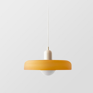Moderne Art Deco Glazen Hanglamp – Kleurrijke Halo Plafondlamp
