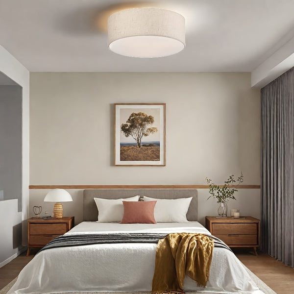 Moderne Plafondlamp in Trommelvorm – Elegante Verlichtingsoplossing voor Thuis