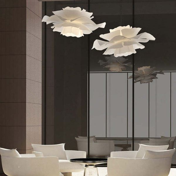 Moderne Hanglamp met Zachte Rondingen – Stijlvolle LED Pendellamp voor Woon- en Eetkamer