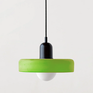 Bauhaus Hanglamp van Gekleurd Glas | Moderne Artistieke Pendellamp voor Thuis