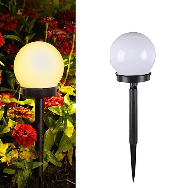 Zonne-Tuinpadverlichting – Warm Wit LED Buitenverlichting voor Paden & Bloembedden