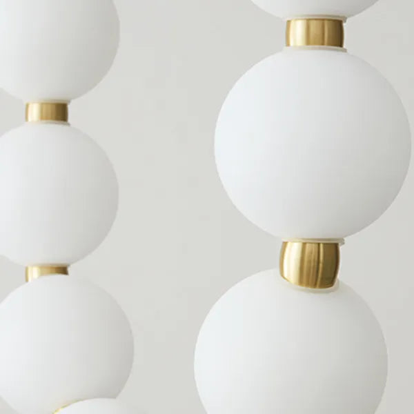 Glamoureuze Witte Kroonluchter Hanglamp – Elegante LED Plafondlamp voor Thuis