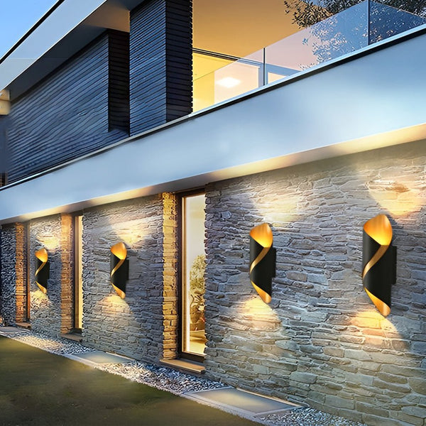 Elegante Wandleuchte Roestvrij Aluminium LED Verlichting Binnen & Buiten