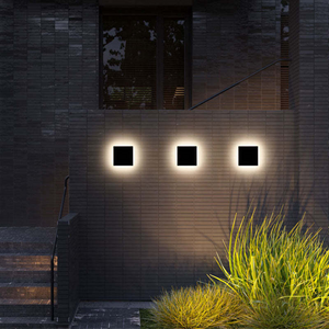 Elegante LED Wandleuchte | Moderne Buitenverlichting voor Tuin & Patio