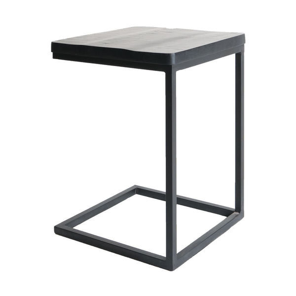 Laptoptafel “Roos” Zwart – Praktische Overbanktafel voor Thuiswerk en Vrije Tijd