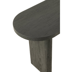 J-Line Teak Console Tafel – Zwart Hout – Modern Design 150 cm