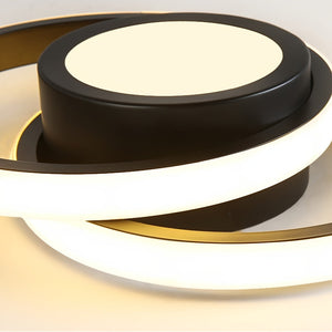 Moderne Kleurinstelbare Semi-Plafondlamp