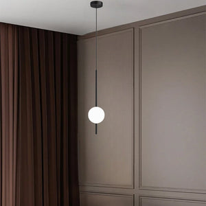 Moderne Hanglamp – Scandinavische Bolvormige Pendellamp voor Eetkamer, Slaapkamer & Woonkamer