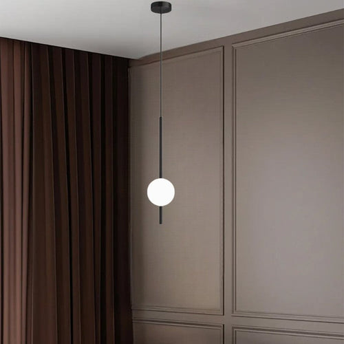 Moderne Hanglamp – Scandinavische Bolvormige Pendellamp voor Eetkamer, Slaapkamer & Woonkamer