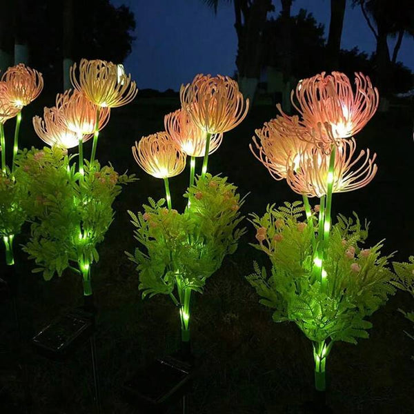 Magische Feeënbloesem LED Tuinlamp – Betoverende Zonne-energie Decoratie voor Buiten