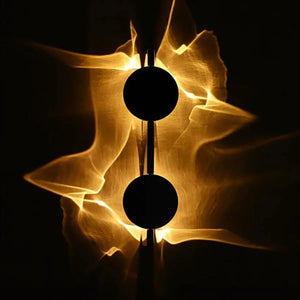 ChromeGlow | Moderne Ronde LED Wandlamp – Minimalistisch Design in Roestvrij Staal