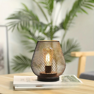 Draadloze LED Lantaarn – Dimbaar Warm Licht voor Binnen en Buiten