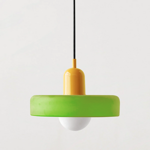 Bauhaus Hanglamp van Gekleurd Glas | Moderne Artistieke Pendellamp voor Thuis