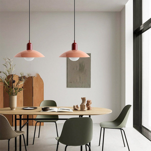 Elegante Gradient Hanglamp – Ronde Moderne Pendellamp voor Stijlvolle Woondecoratie