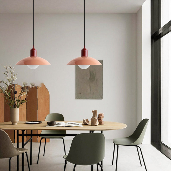 Elegante Gradient Hanglamp – Ronde Moderne Pendellamp voor Stijlvolle Woondecoratie