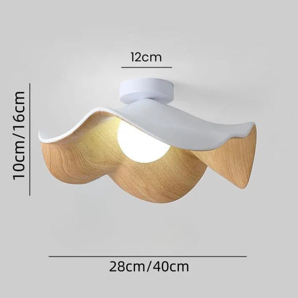 Nordische Lotus Plafondlamp – Elegante Scandinavische Inspiratie voor uw Interieur