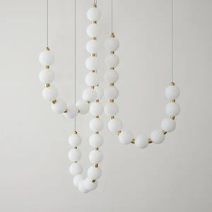 Glamoureuze Witte Kroonluchter Hanglamp – Elegante LED Plafondlamp voor Thuis