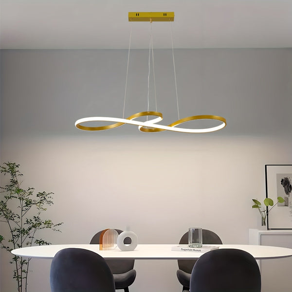 Moderne Minimalistische LED Hanglamp in Driekleur – Stijlvolle Plafondlamp