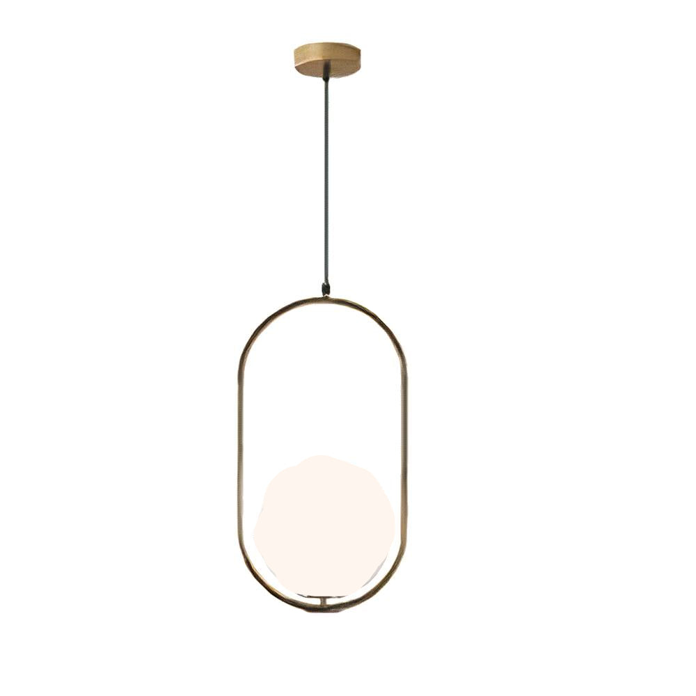 Elegante Messing Hanglamp 15 cm Hängelampe van Metaal voor Stijlvolle Interieurs
