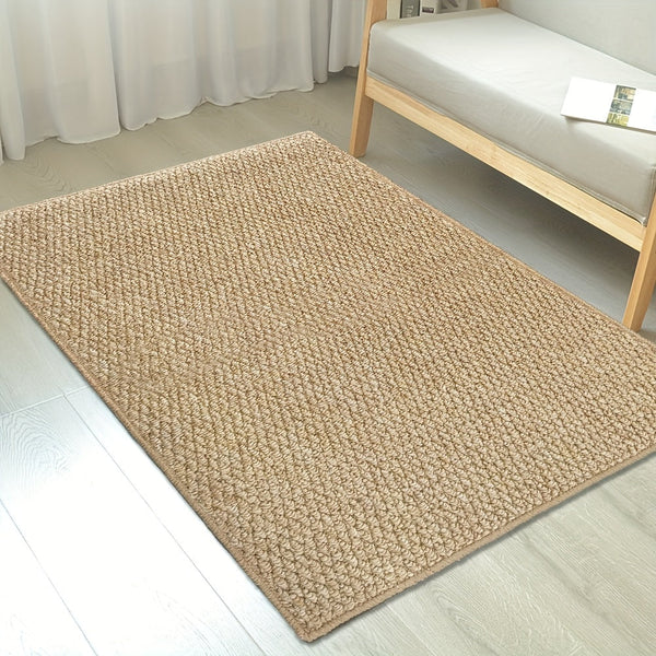 Wasbare Deurmat met Jute-Effect – Absorberend, Antislip & Stijlvol Woonaccent