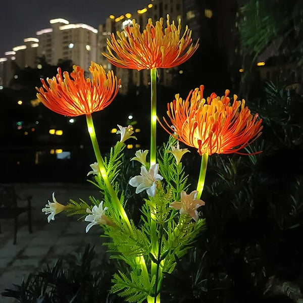 Magische Feeënbloesem LED Tuinlamp – Betoverende Zonne-energie Decoratie voor Buiten