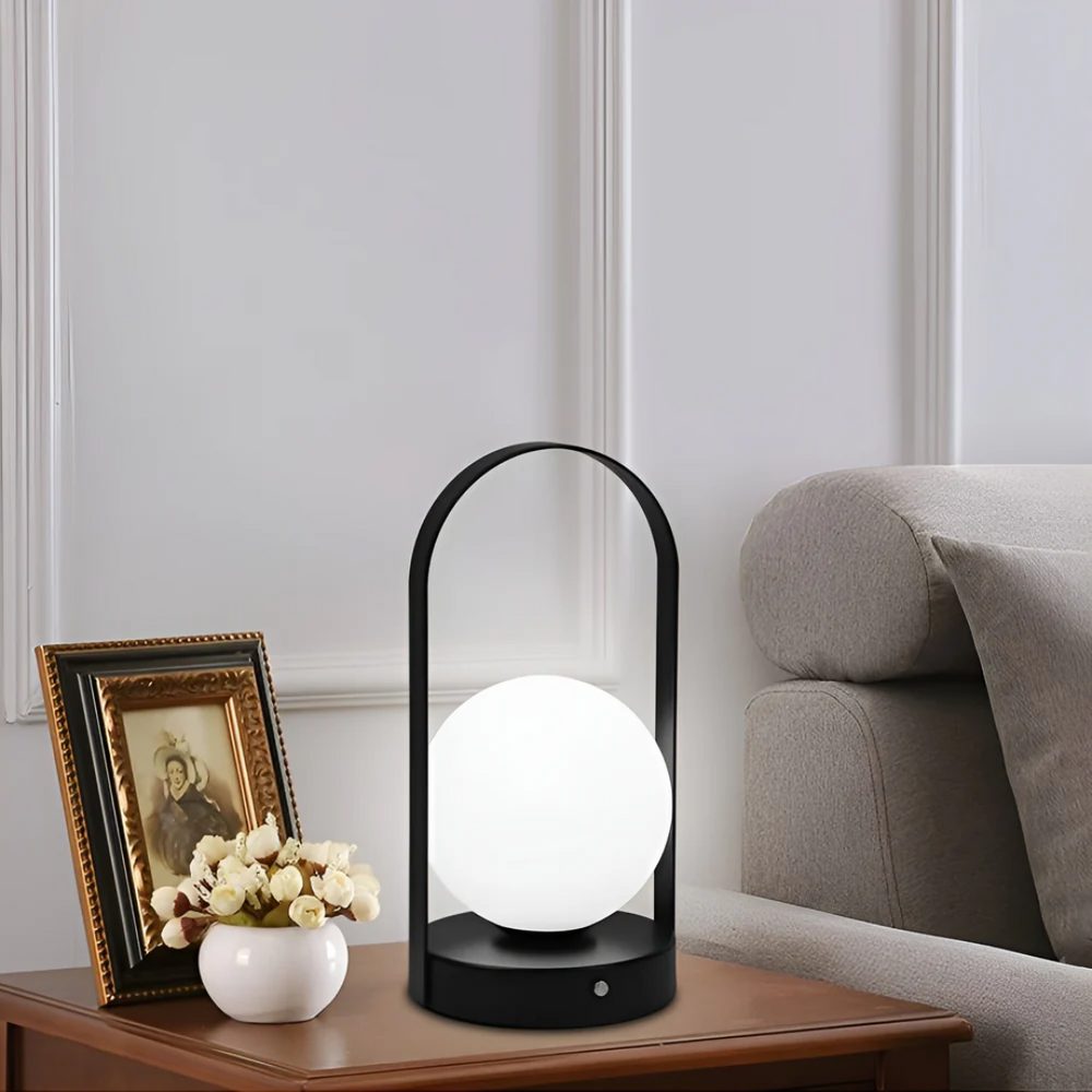 Draadloze Oplaadbare Tafellamp Bol – LED Verlichting Binnen & Buiten