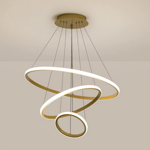 Moderne Geometrische LED Hanglamp – Infinity Lus Plafondlamp
