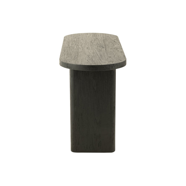 J-Line Teak Console Tafel – Zwart Hout – Modern Design 150 cm