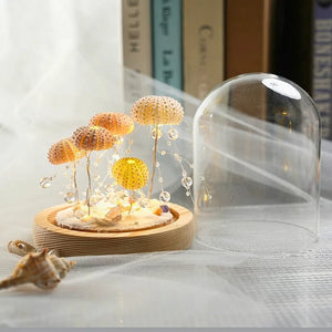 Moderne Urchin Glow Nachtlamp – Kunstzinnige Zee-egel Lamp voor Sfeervolle Woondecoratie