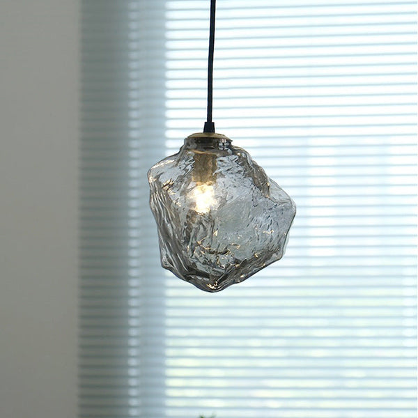 Lava Glas Hanglamp – Moderne LED Plafondlamp voor Woonkamer & Trap
