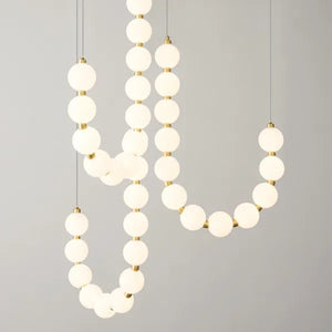 Glamoureuze Witte Kroonluchter Hanglamp – Elegante LED Plafondlamp voor Thuis