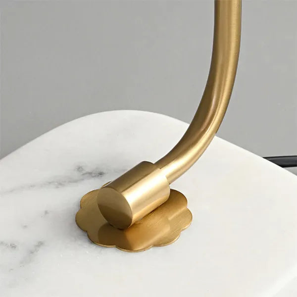 Elegante Glazen Tafellamp met Warm Licht – Modern Rond Design voor Woonkamer & Slaapkamer