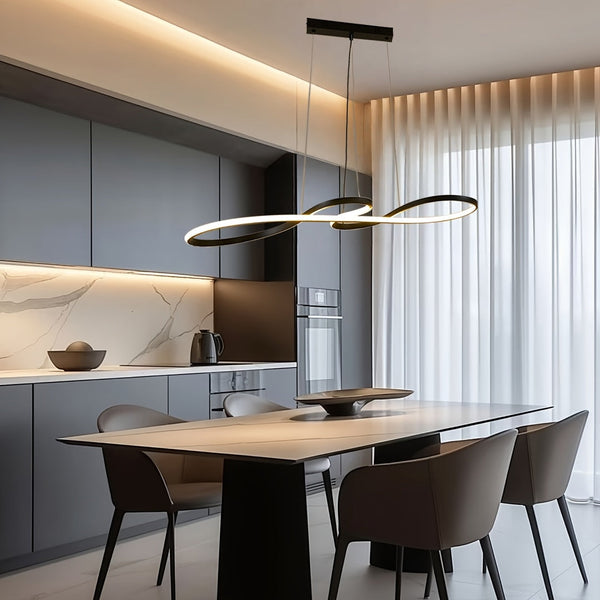 Moderne Minimalistische LED Hanglamp in Driekleur – Stijlvolle Plafondlamp