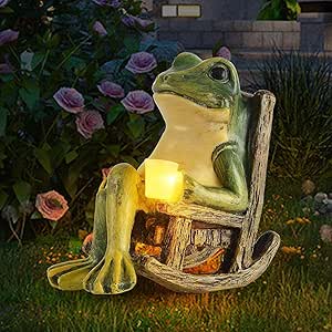Kikker Tuinlamp – Speelse LED & Zonne-energie Buitenlamp