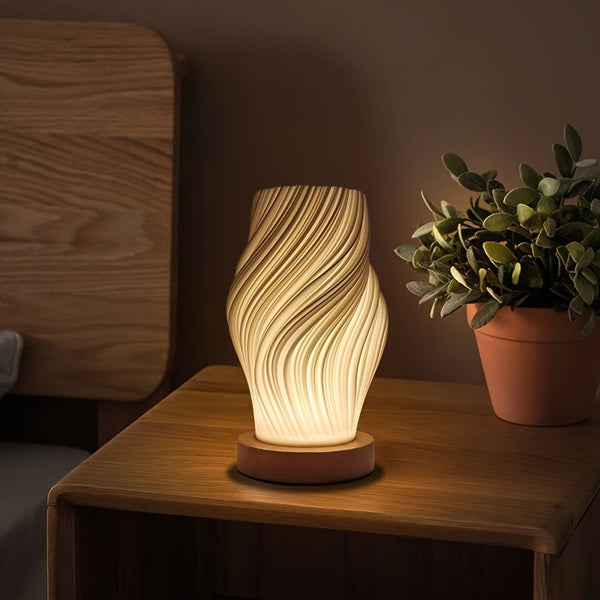 Dimbare Minimalistische LED Tafellamp – Moderne Bedlamp & Sfeerverlichting voor Thuis