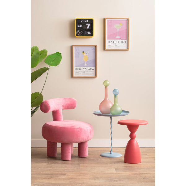 Moderne Bijzettafel Zig Zag Medium | Stijlvolle Tafeltje voor Woonkamer & Slaapkamer