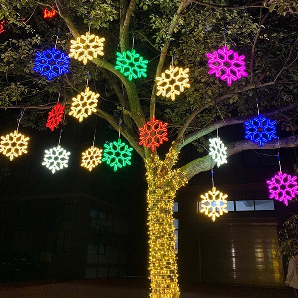 Waterdichte LED Sneeuwvlok Projector Lamp – Feestelijke Buitenverlichting voor Kerst