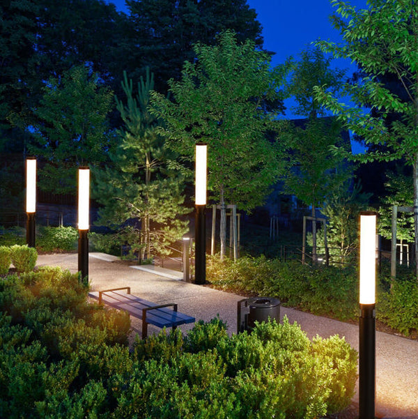 Moderne LED Tuinlamp in Lippenstift Stijl voor Buiten