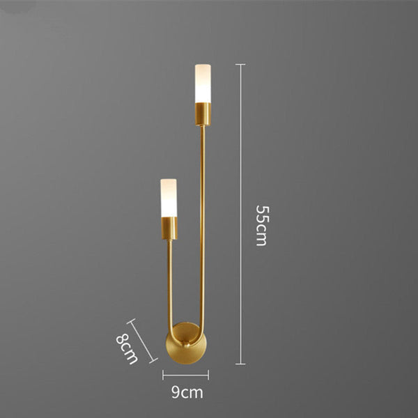 Moderne LED Wandlamp met Dubbele Gloed – Stijlvolle Slaapkamer- en Binnenverlichting