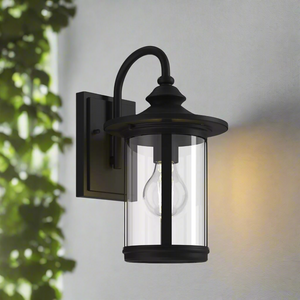 Moderne LED Buitenwandlamp Lantaarn – Stijlvolle Zwarte Wandverlichting
