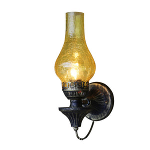 Vintage Wandlamp in Olie Lamp Stijl – Enkele Binnen- en Buitenverlichting