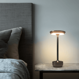 LumiKappe Paddestoel Tafellamp – Zacht Gradient LED Licht voor Gezellige Sfeer in Huis