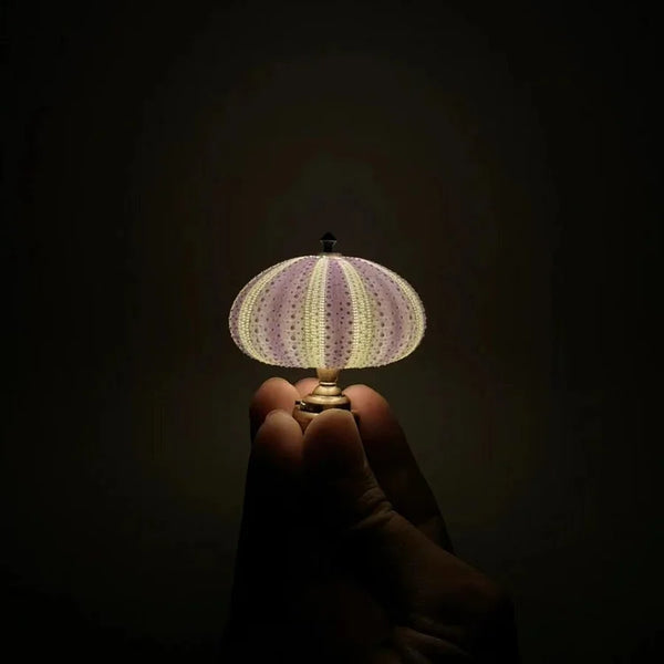 Moderne Urchin Glow Nachtlamp – Kunstzinnige Zee-egel Lamp voor Sfeervolle Woondecoratie