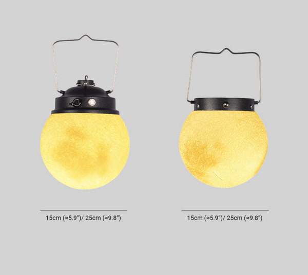 Maan Geïnspireerde Solar LED Tuinlamp – Decoratieve Buitenverlichting voor Terras, Balkon & Tuin