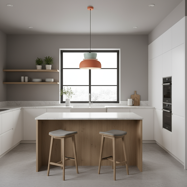 Nordic Pastel Hanglamp – Moderne Macaron Stijl Plafondlamp